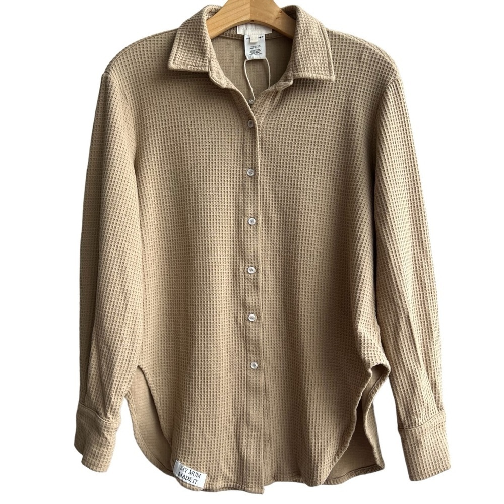 Tan Button Down Shirt